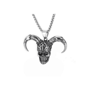 Lant cu pandantiv demon skull - unisex - EFAYN imagine