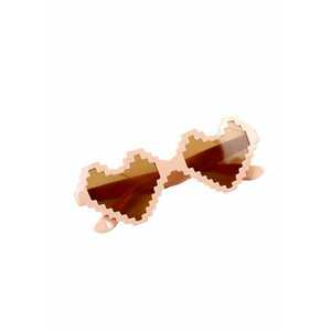 Ochelari de soare pentru copii - unisex - design in forma de inima - model pixel cool - EFAYN imagine