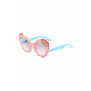 Ochelari de soare pentru copii - unisex - model curcubeu cu accesorii - EFAYN imagine