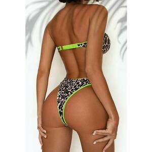 Costum de baie dama - 2 piese - model sexy vibe animal print - EFAYN imagine