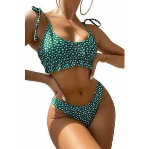 Costum de baie dama - 2 piese - model cu bustiera sexy line - EFAYN imagine