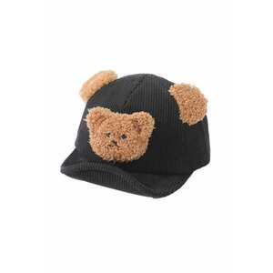 Sapca pentru copii - model haios cu cozoroc si ursulet - tematica baseball bear - 0 – 1 ani - EFAYN imagine