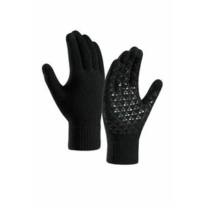 Manusi - model cu degete touch screen - tematica easy winter tech gloves - non – slip pe toata palma - unisex - EFAYN imagine