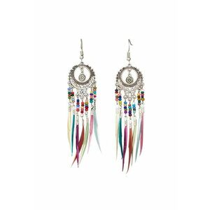 Cercei dama - model fashion traditional indian - tematica dream catcher - EFAYN imagine