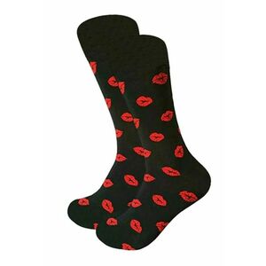 Soseste cute - model peste glezna - cu imprimeu grafic - tematica love socks - unisex - EFAYN imagine