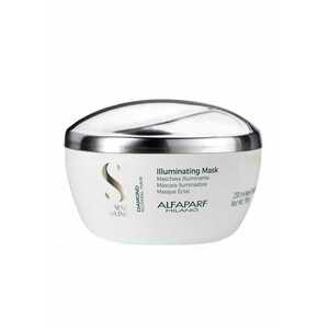 Masca pentru stralucire fara sulfati Semi di Lino Diamond Illuminating Mask - 200 ml imagine