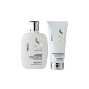 Set Alfaparf Semi Di Lino Diamond Iluminating: 250 ml - Sampon + 200 ml - Balsam imagine