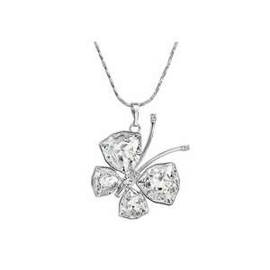 Colier cu cristale Swarovski Crystal 7430-5616-02 - Argintiu imagine