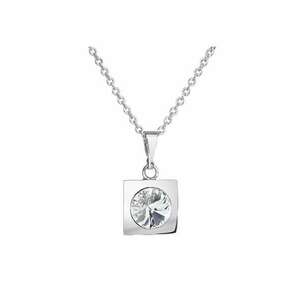 Colier cu cristale Swarovski Crystal 7730-1405-02 - Argintiu imagine