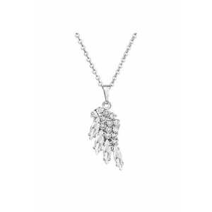 Colier cu cristale Swarovski Crystal 7430-6046-02 - Argintiu imagine