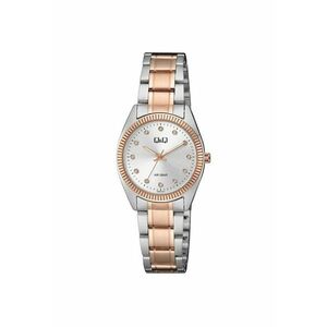 Ceas dama QZ65J411Y Quartz Argintiu - Rose gold imagine