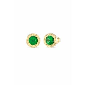 Cercei Color My Day stud cu cristal JUBE02244JWYGEMT-U - Auriu - Verde imagine