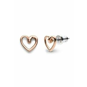 Cercei Vintage Glitz Heart stud JOF00609791 - Rose gold imagine