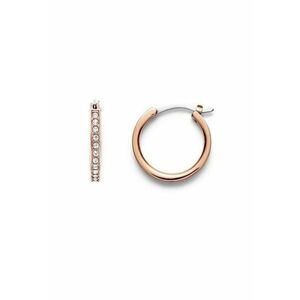 Cercei Vintage Glitz Hoop Pave JOF00338791 - Rose gold imagine