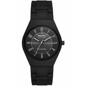 Skagen ceas barbati, culoarea negru imagine