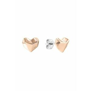 Cercei Woman’s Collection stud heart 35000043 - Rose gold imagine