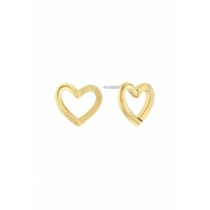 Cercei Woman’s Collection stud heart 35000391 - Auriu imagine