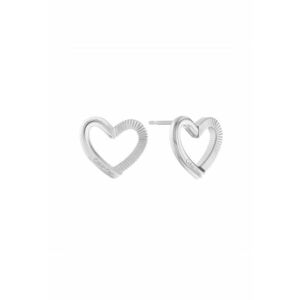 Cercei Woman’s Collection stud heart 35000390 - Argintiu imagine