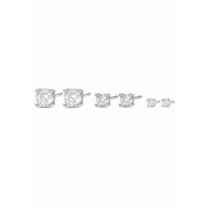 Cercei Hazel Graduated stud set JGFTSET1067 - Argintiu imagine