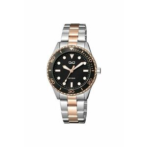 Ceas dama Q55A-002PY Quartz Argintiu - Rose gold imagine