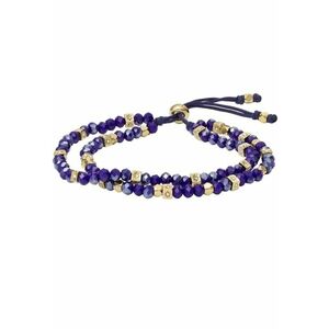 Bratara Arm Party Navy Blue beaded JOA00801710 - Albastru - Auriu imagine