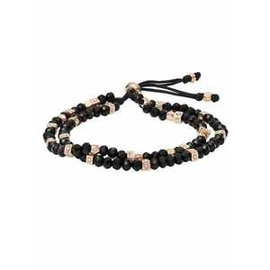 Bratara Arm Party Black beaded JOA00798791 - Negru - Auriu imagine