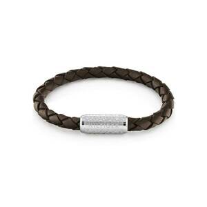 Bratara Men’s Collection braided leather 2790478 - Argintiu - Maro imagine