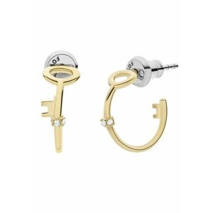 Cercei Archival key hoops JOF00846998 - Auriu imagine