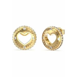 Cercei Rolling Heart stud si cristale JUBE03341JWYGT-U - Auriu imagine