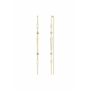 Cercei Crazy Earring fir si cristale JUBE03297JWYGT-U - Auriu imagine