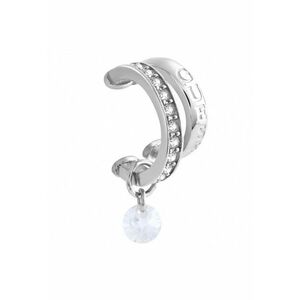 Cercel Crazy Earring cuff si cristale JUBE03294JWRHT-U - Argintiu imagine