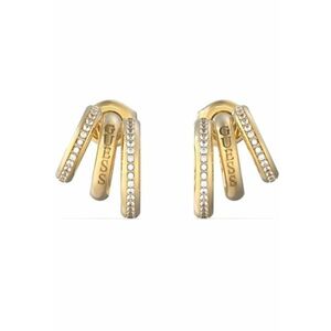 Cercei Crazy Earring stud lung si cristale JUBE03302JWYGT-U - Auriu imagine