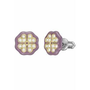 Cercei Trend Story stud trifoi JOF01016710 - Auriu - Mov imagine