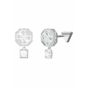 Cercei Crazy Earring stud lung si cristale JUBE03300JWRHT-U - Argintiu imagine