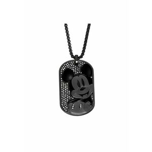 Lant x Disney Mickey Mouse Dog Tag JF04622001 - Negru imagine