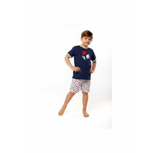 Pijama baieti din bumbac Marine PCV06 imagine