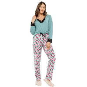 Pijama dama din modal - PFV56IMP104 imagine