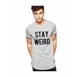 Tricou gri barbati - Stay Wired imagine