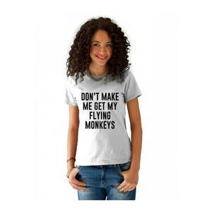 Tricou dama alb - Flying Monkeys imagine