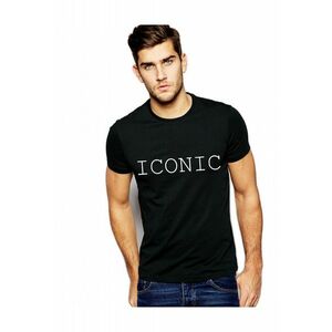 Tricou negru barbati - ICONIC imagine