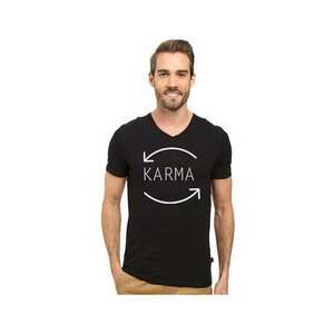 Tricou barbati negru - Karma imagine