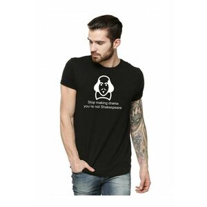 Tricou barbati negru - Shakespeare Drama imagine