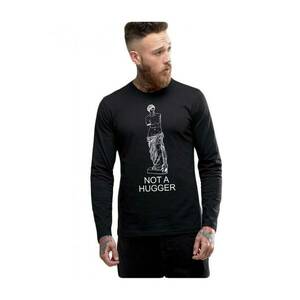 Bluza barbati neagra - Not a hugger imagine