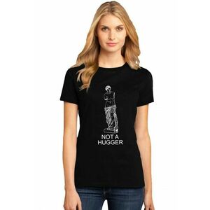 Tricou dama negru - Not a hugger imagine