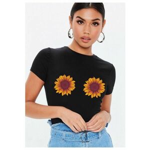 Tricou dama negru - Sunflower imagine