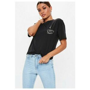 Tricou dama negru - Espresso Yourself II imagine