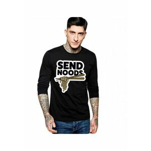 Bluza barbati neagra - Send Noods imagine