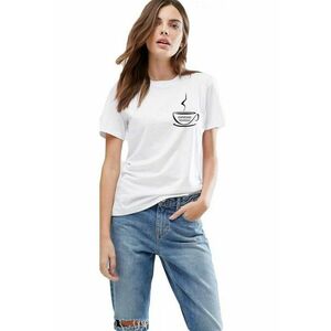 Tricou dama alb - Espresso Yourself II imagine