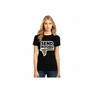 Tricou dama negru - Send noods imagine