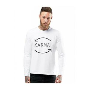 Bluza barbati alba - Karma imagine